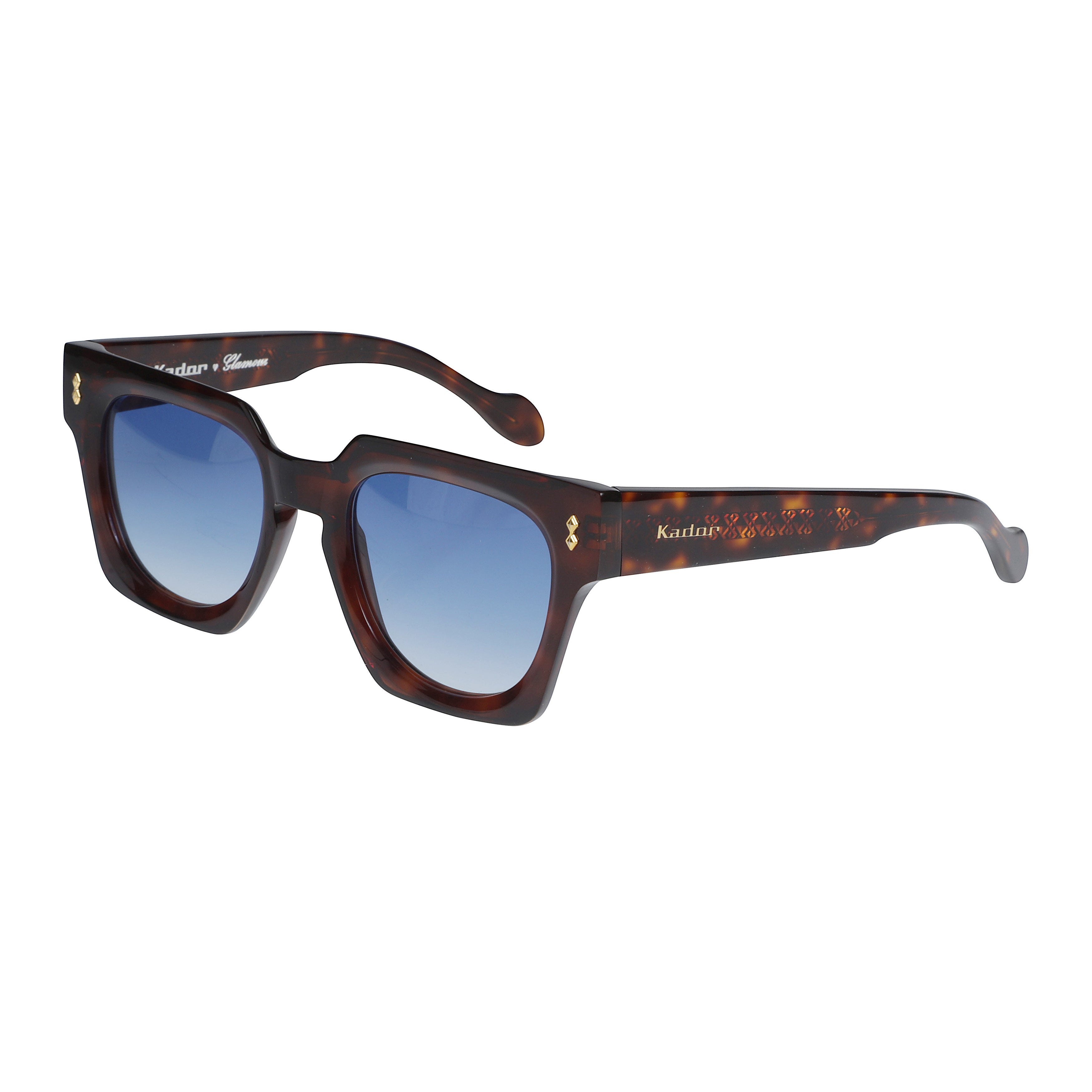 Maya Glamour Oversized Tortoiseshell Square Frame Sunglasses