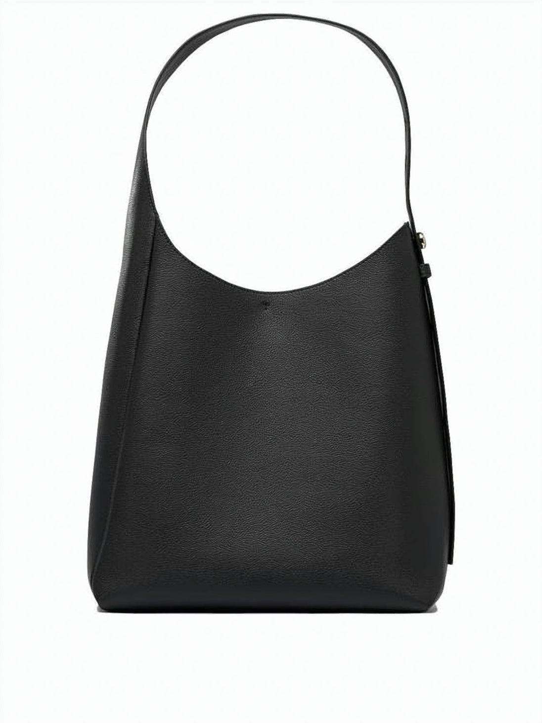 Smooth Leather Hobo Bag
