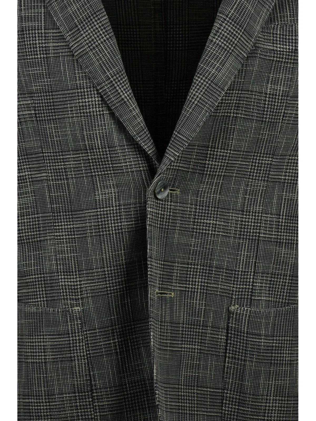 Grey Cotton Silk Men Jacket