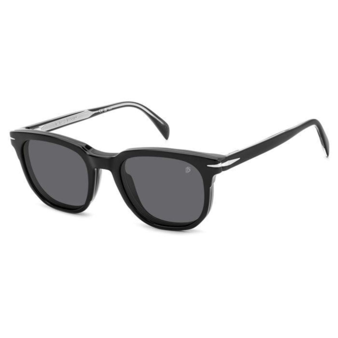 Db 7120/Cs Black Acetate Rectangular Eyeglasses