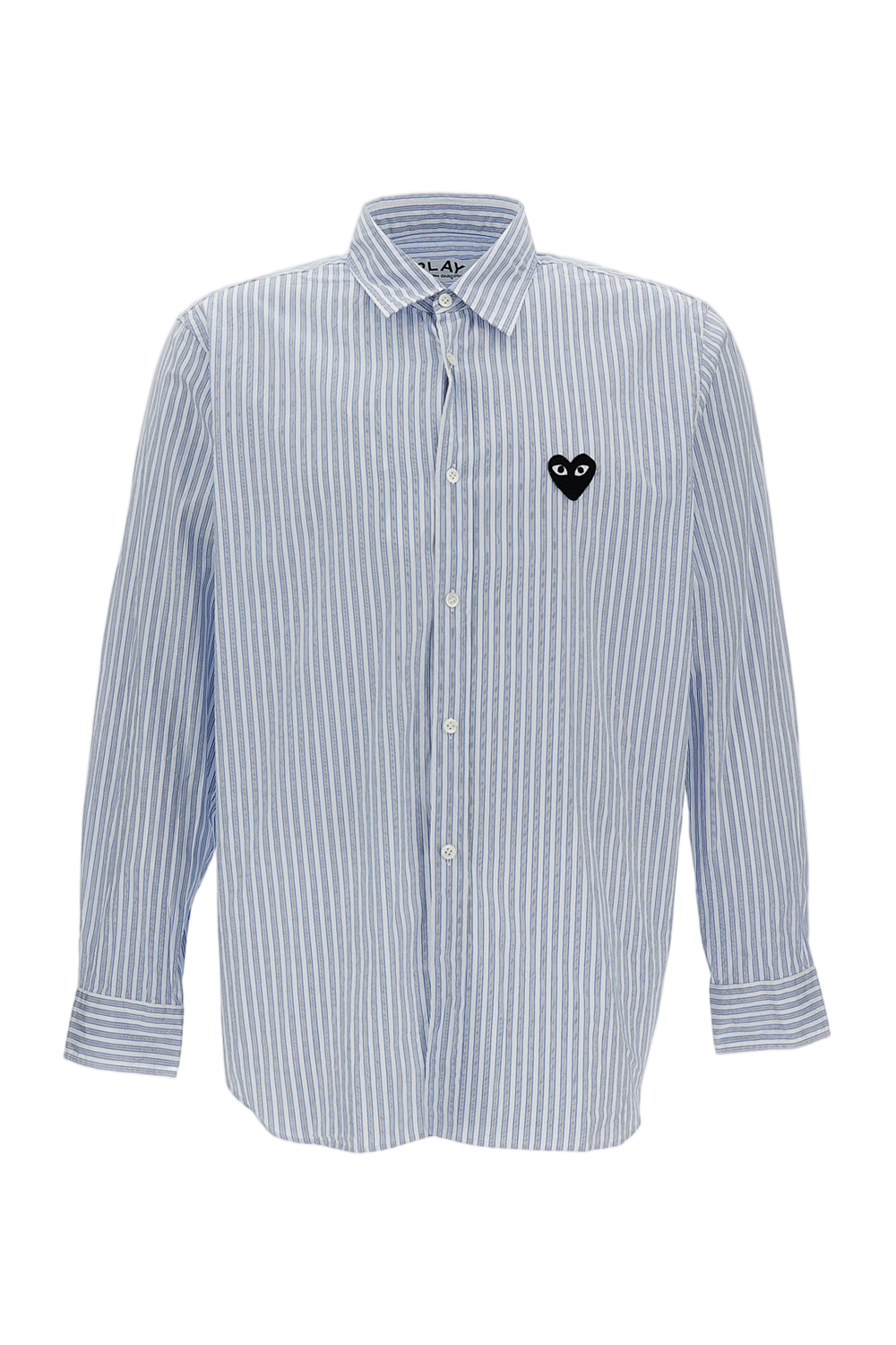 Long-Sleeve Cotton Striped Shirt