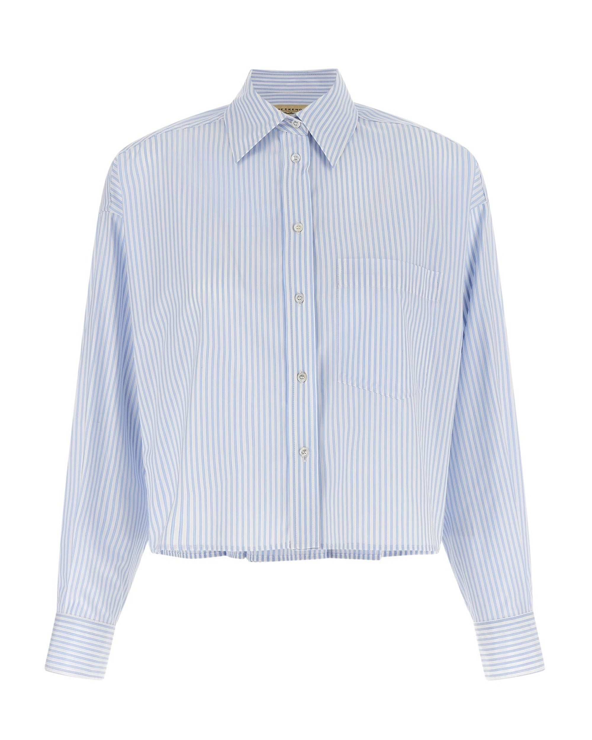 Light Blue Poplin Shirt
