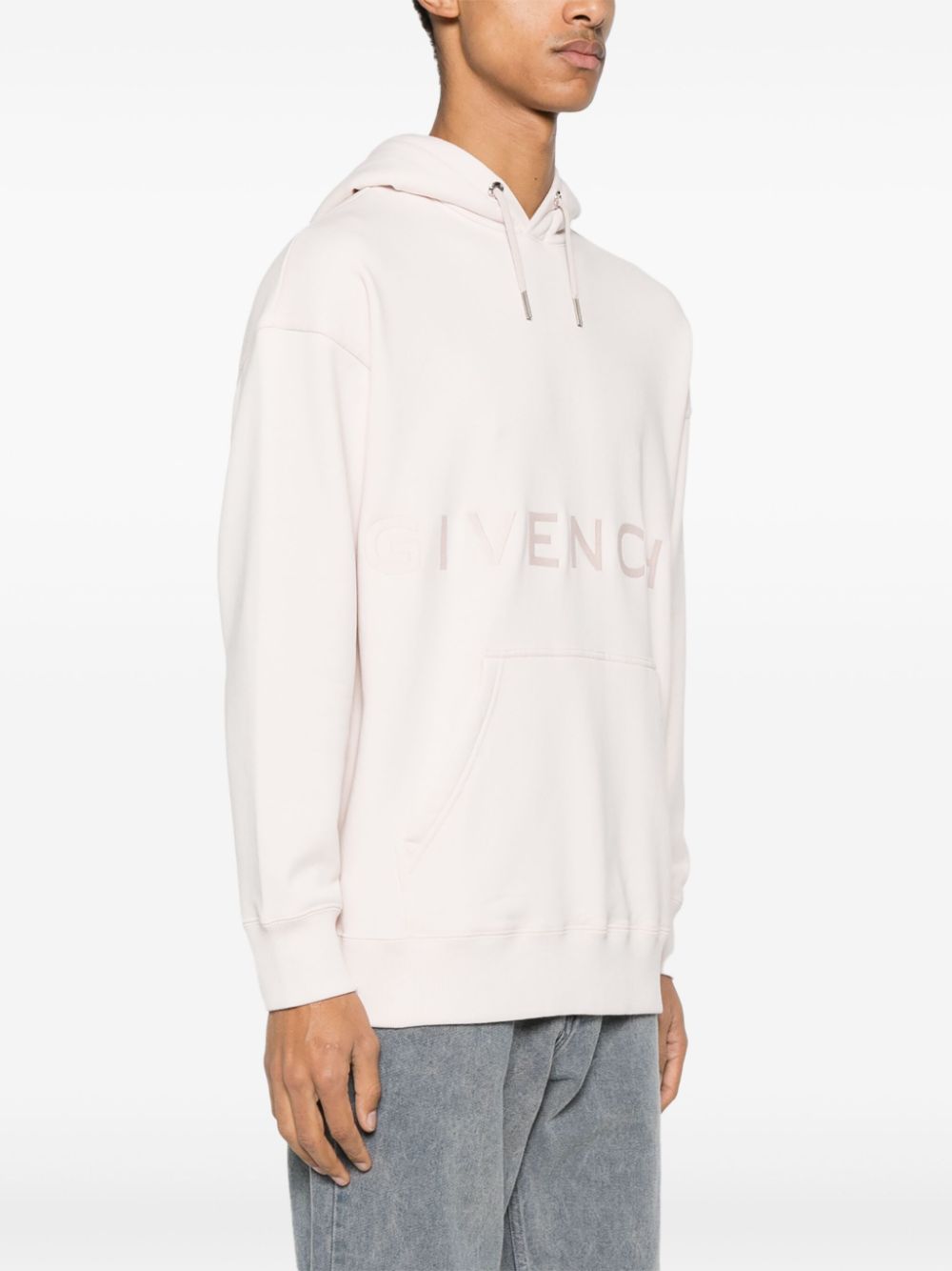 Logo Print Hooded Sweater