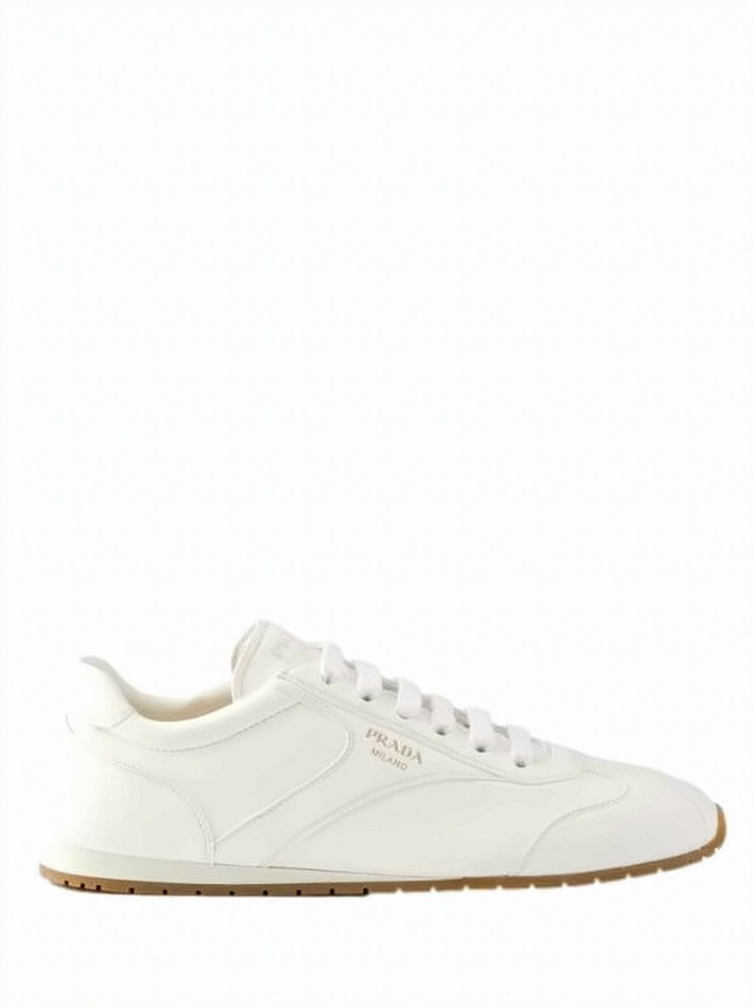 Low-Top Sneaker with Lambskin Upper