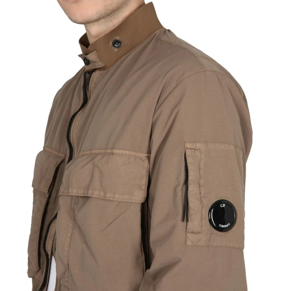 Lightweight Utility Jacket With Distinctive Lens Detail
