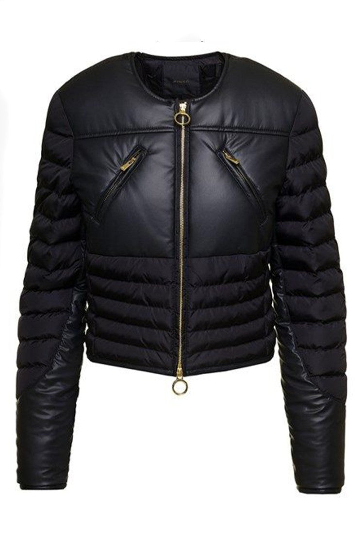 Zip-Up Black Jacket
