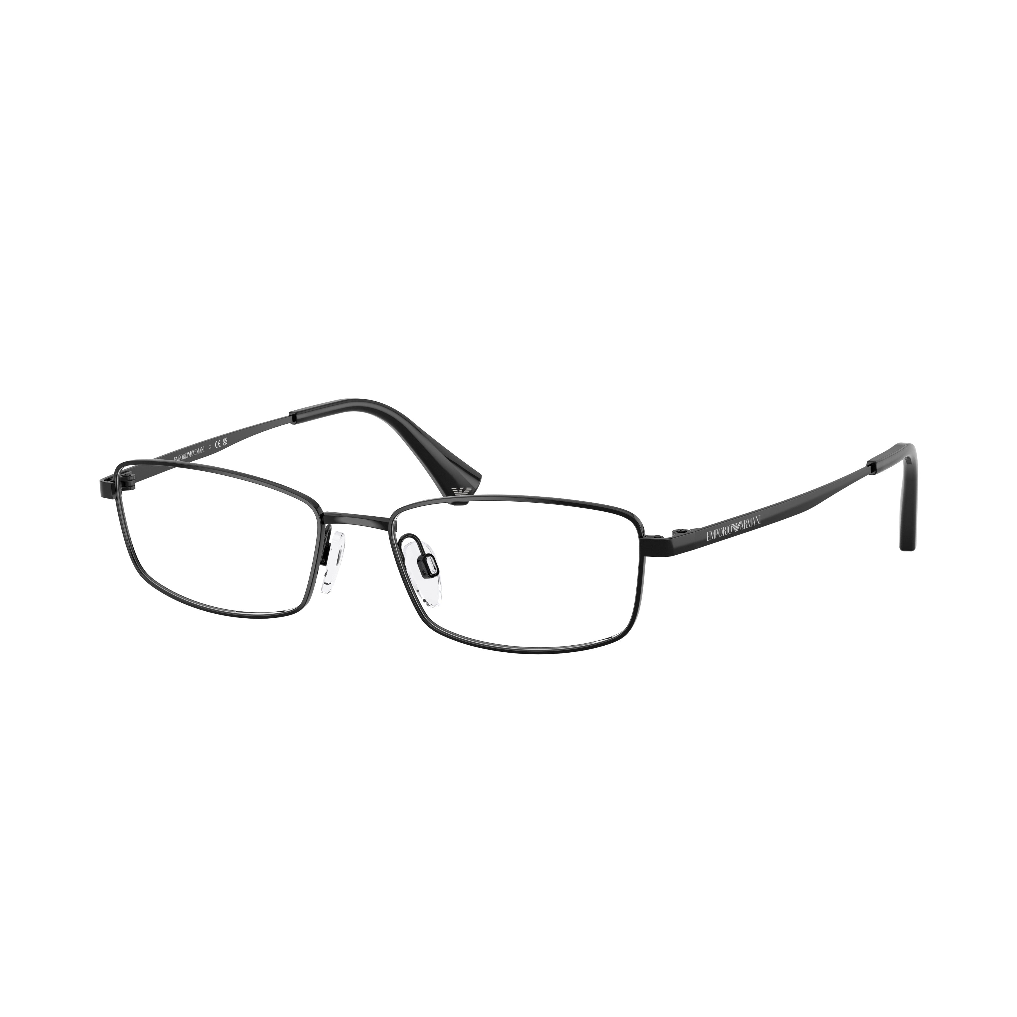 0ea1045td Rectangular Titanium Sunglasses with Adjustable Nose Pads