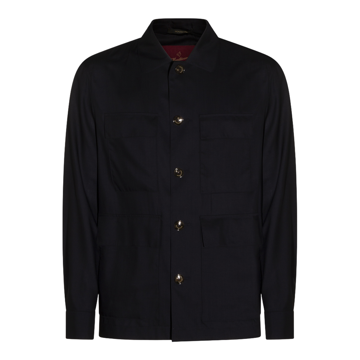 Black Jacket With Classic Collar