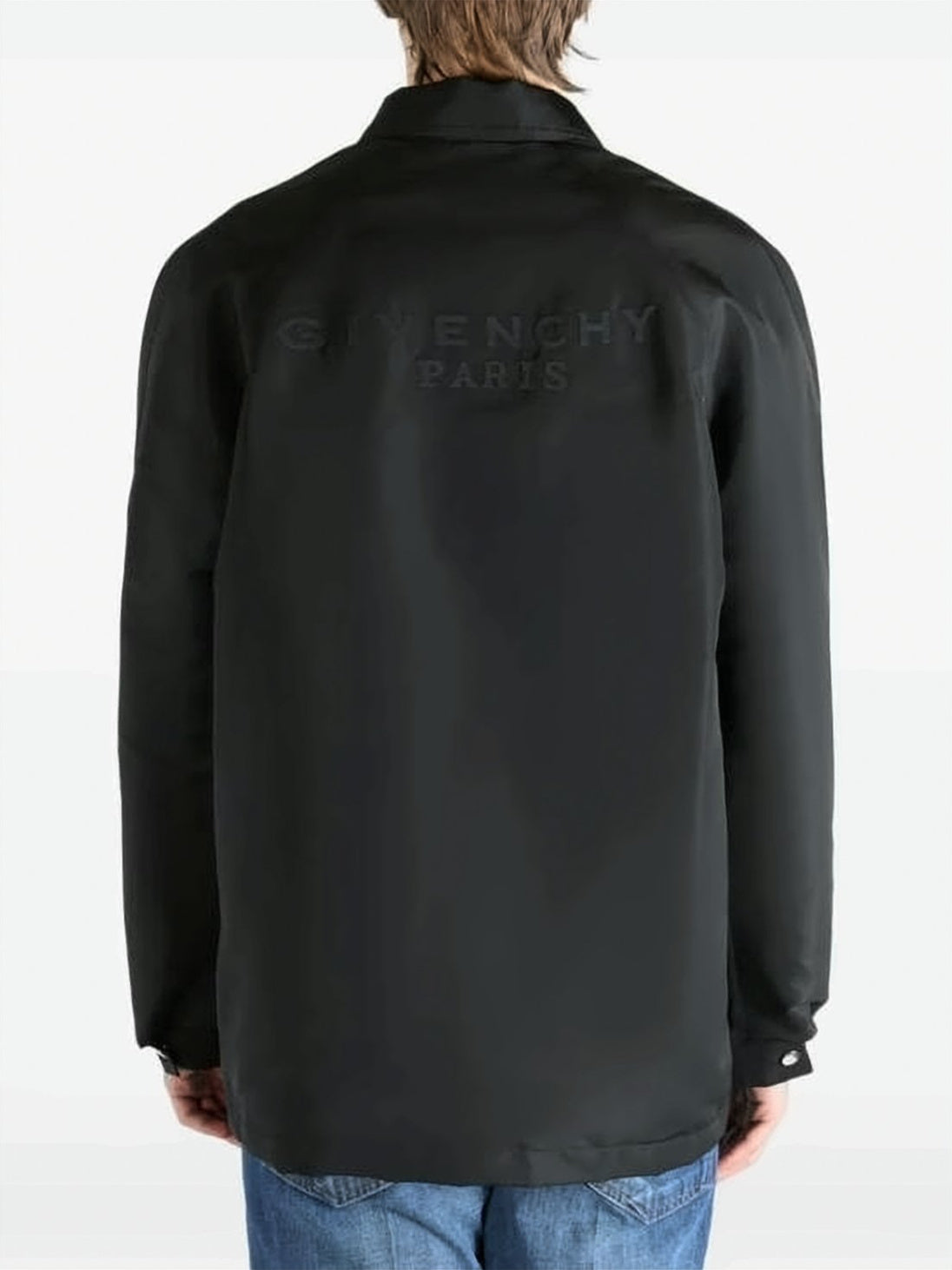Straight-Cut Black Jacket