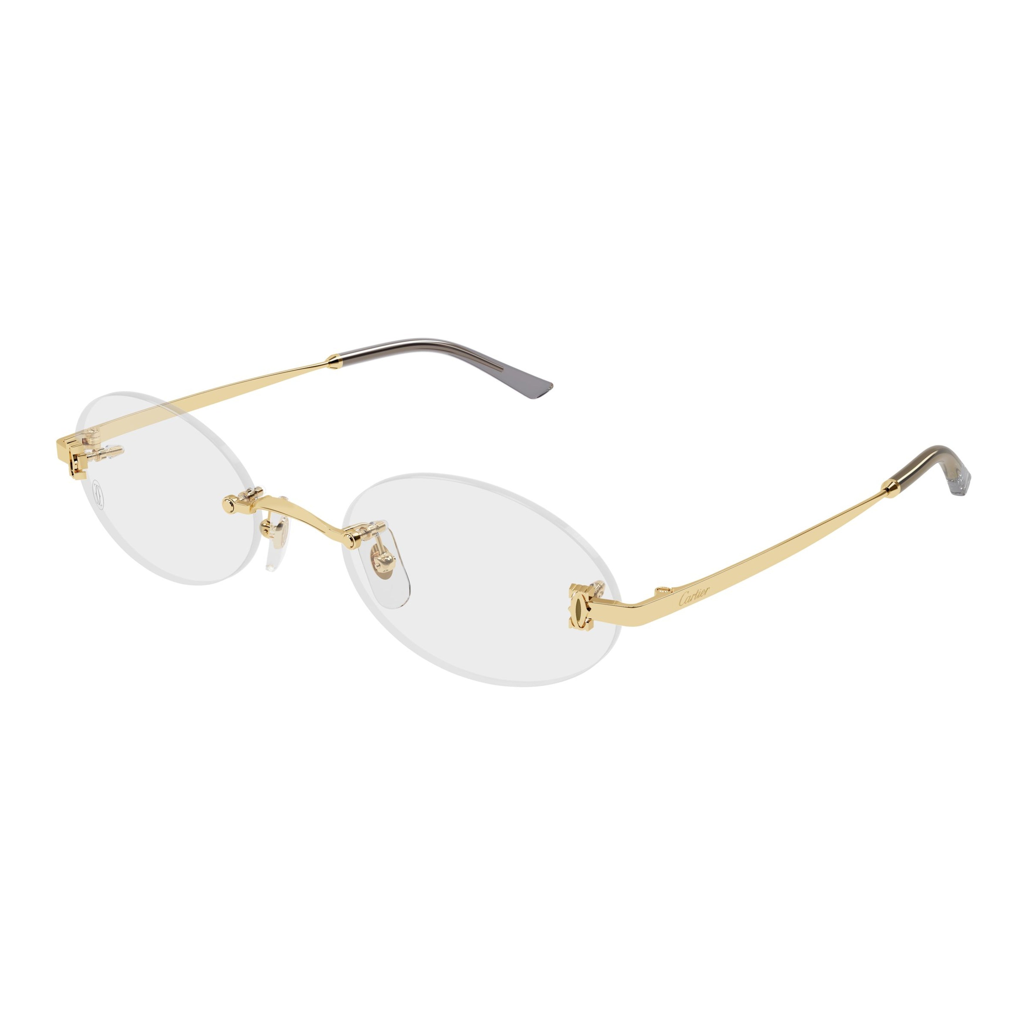 Ct0594o Rimless Oval Lens Eyeglasses