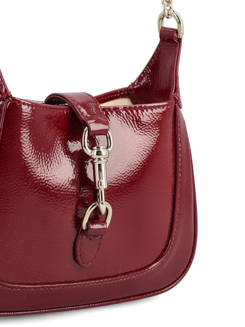 Compact Rectangular Mini 'Jackie' Bag In Smooth Calf Skin