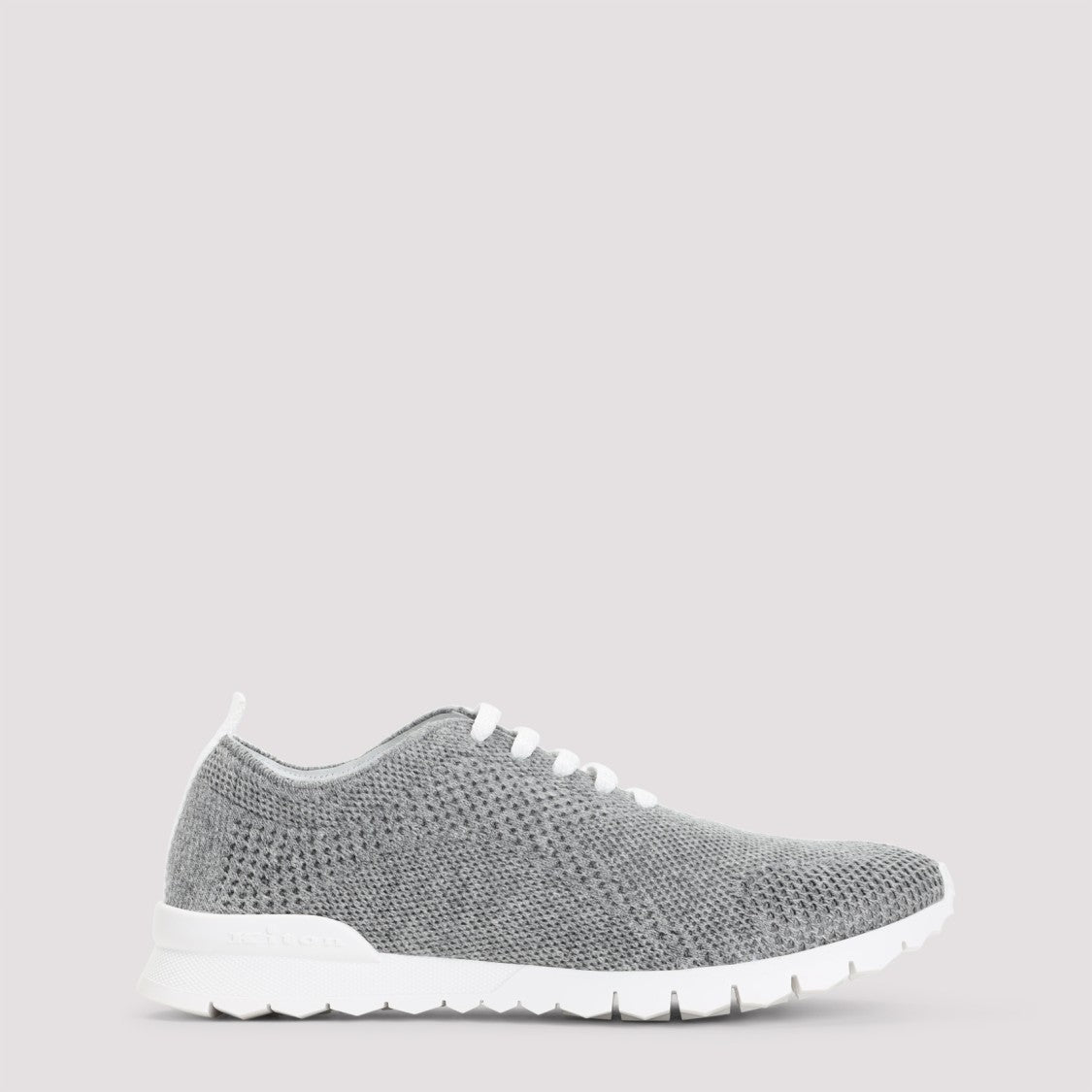 Cashmere Knit Sneakers With Design