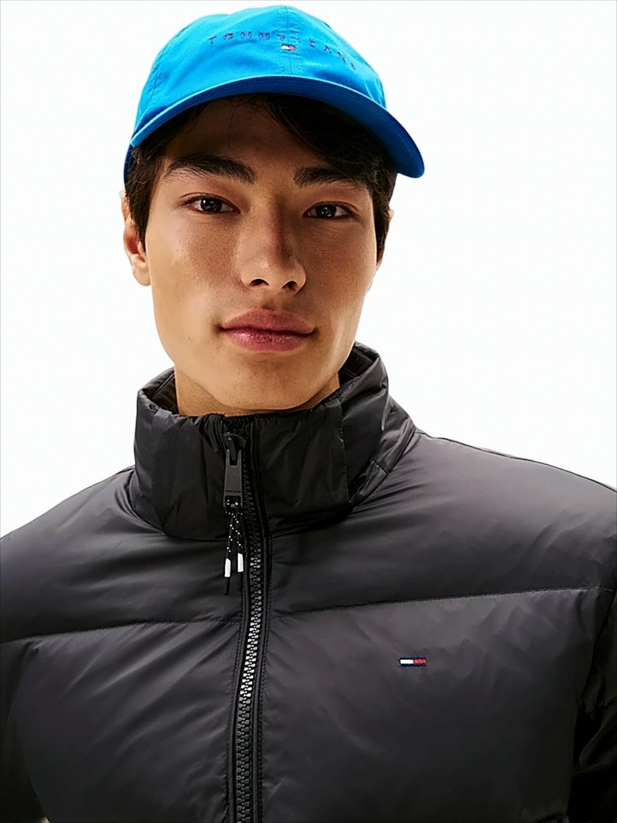 Water-Repellent Down Jacket With Removable Hood