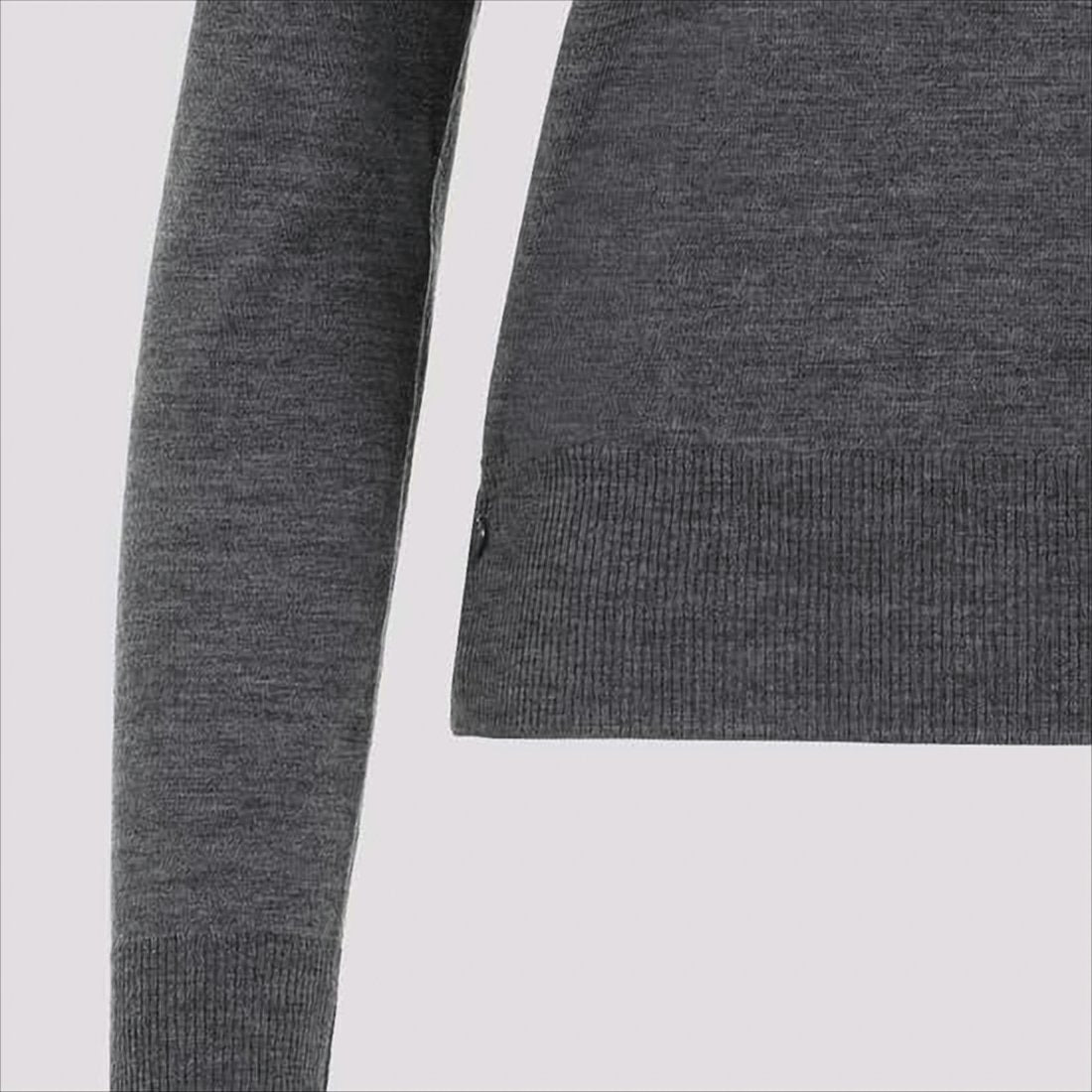 Relaxed-Fit Merino Wool Sweater with Signature Four Stripes
