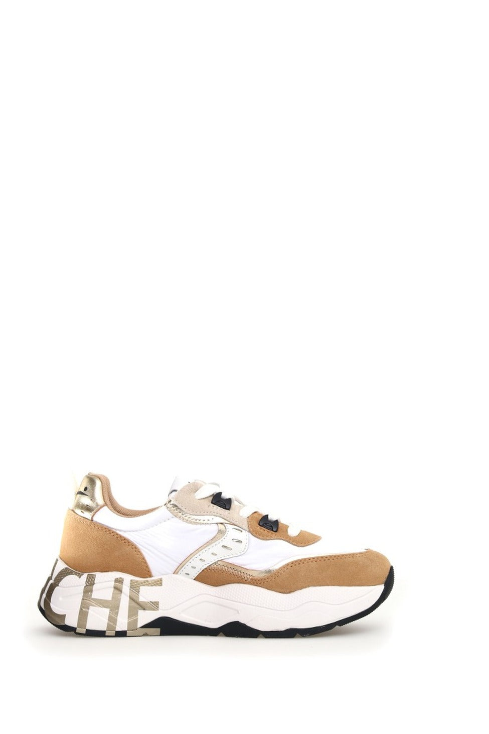 Chic Yellow Sneakers With Patent Details