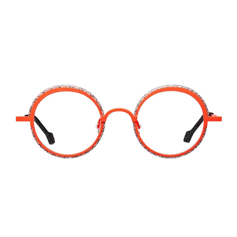 Ellipsis Coral Orange Titanium Sunglasses