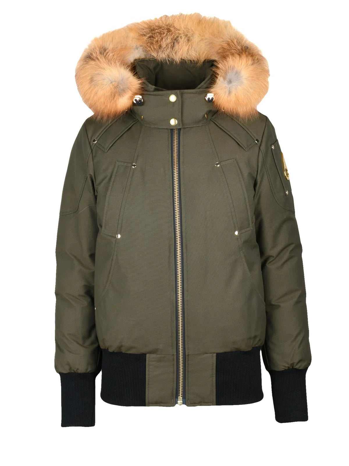 Military Green Bomber Coat