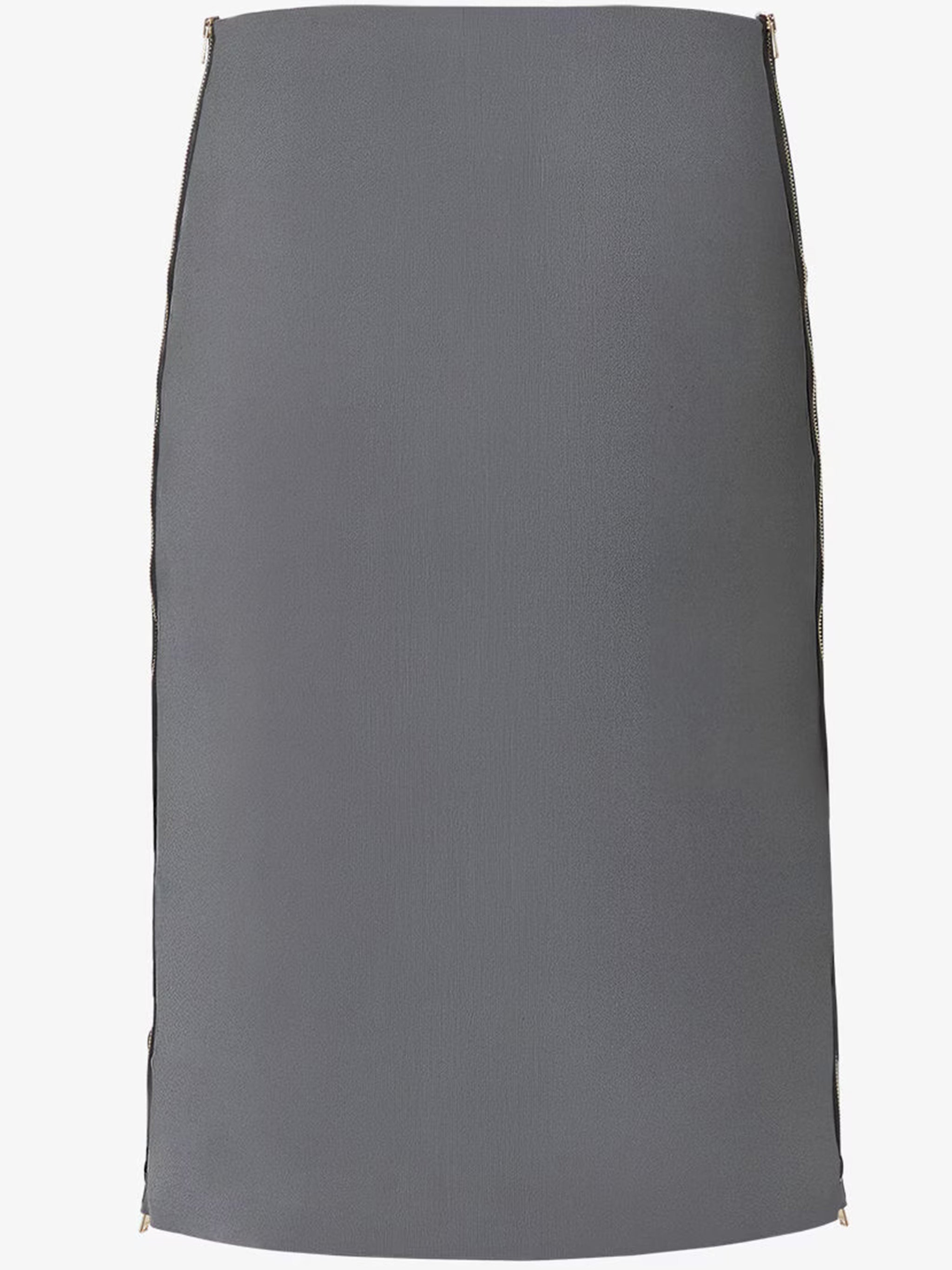 Viscose Mini Skirt with Circular Embellishments