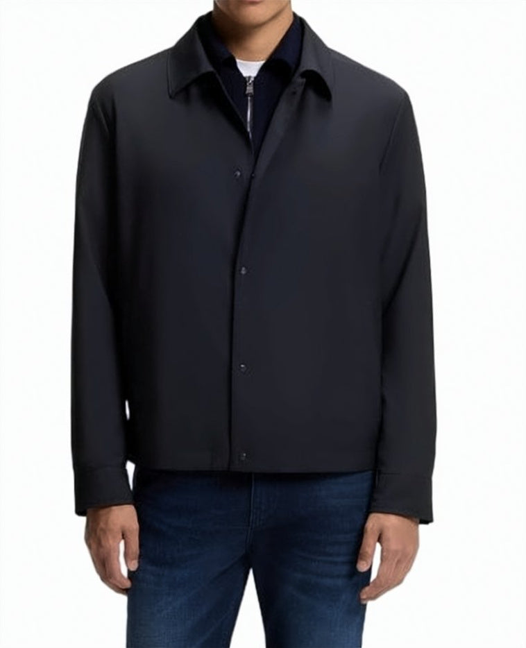 P Carper Snap Closure Jacket