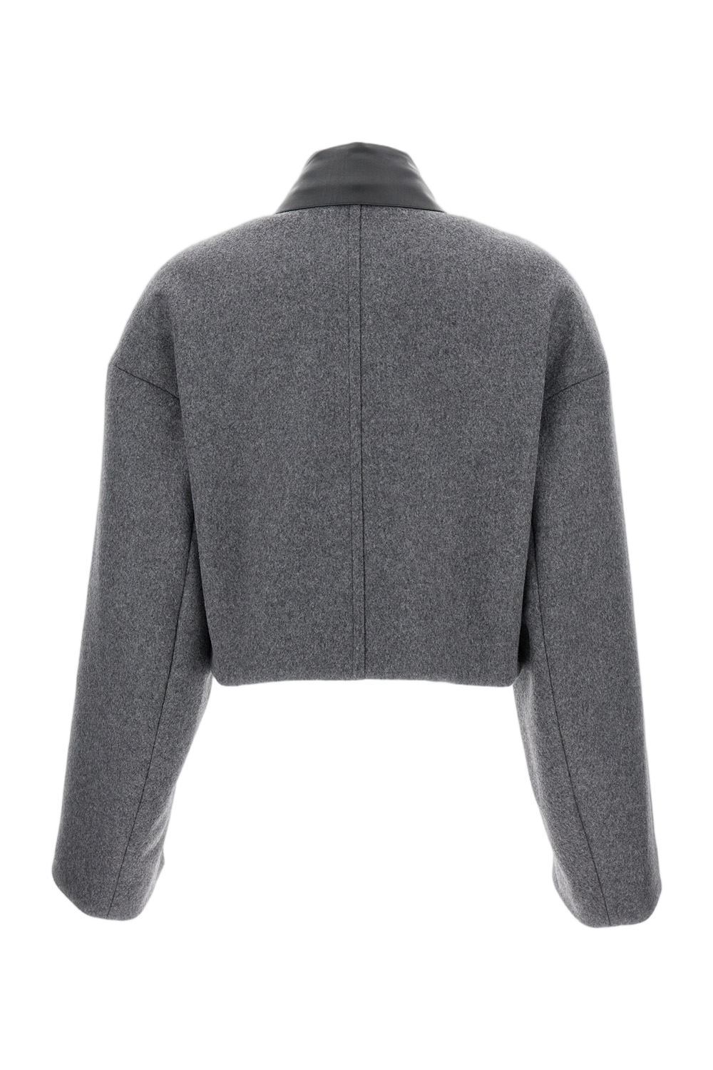 Cropped Wool Jacket Vacuo