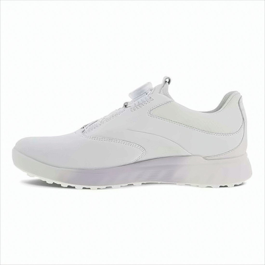 White Low-Profile Sneakers with Gradient Sole