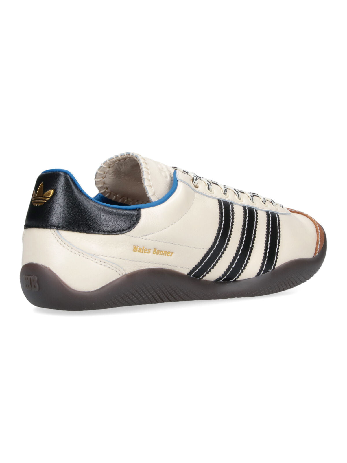 Cream Accented Low-Profile Sporty Sneakers