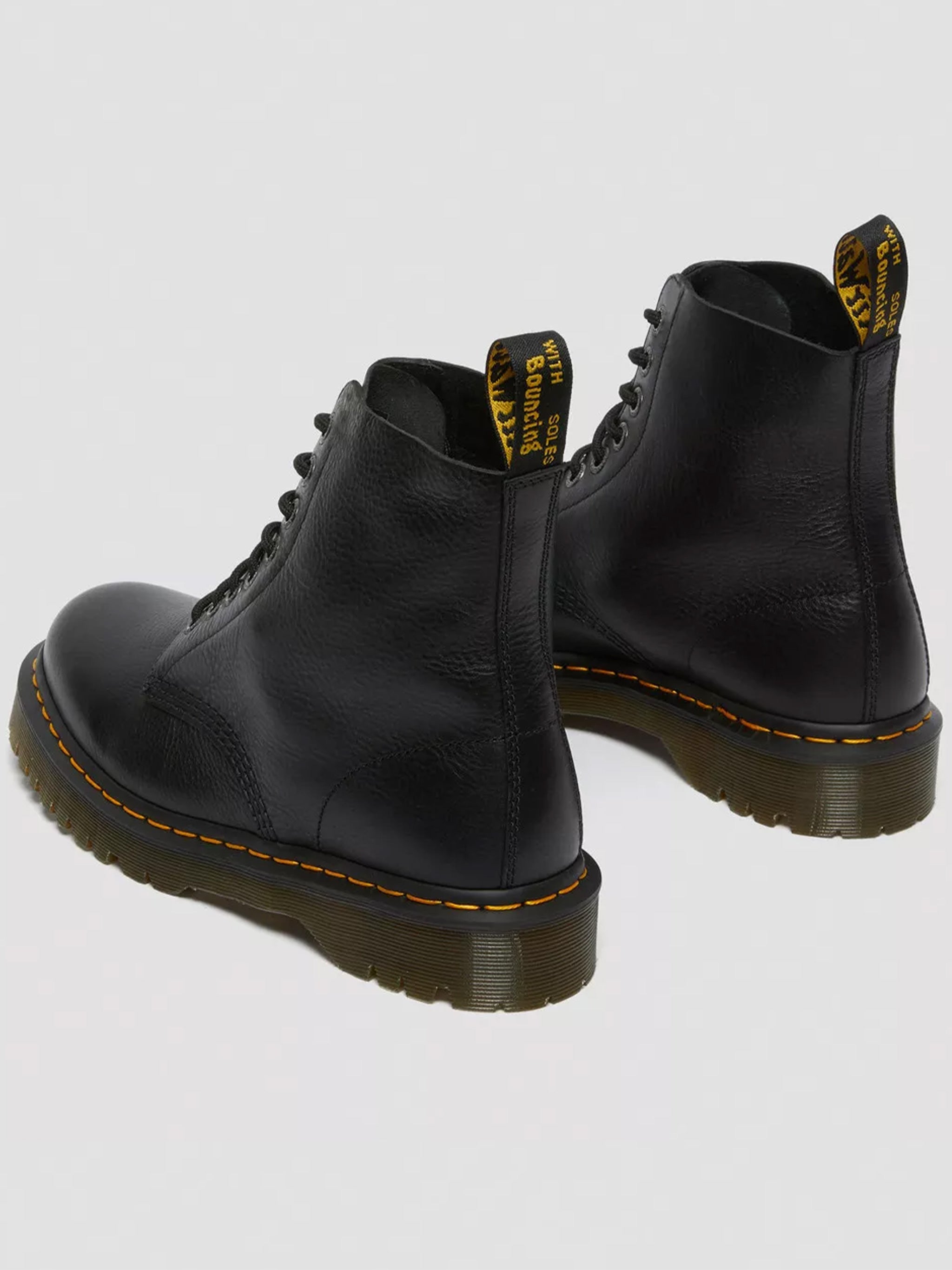 1460 Pascal Bex Black Leather Boots