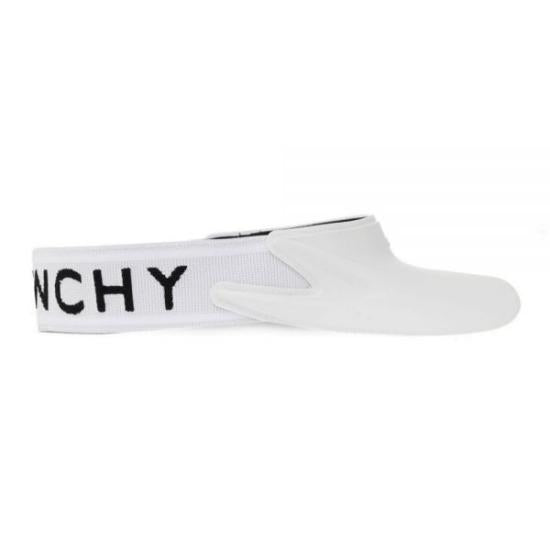 Modern Visor with Bold Lettering and Elastic Band