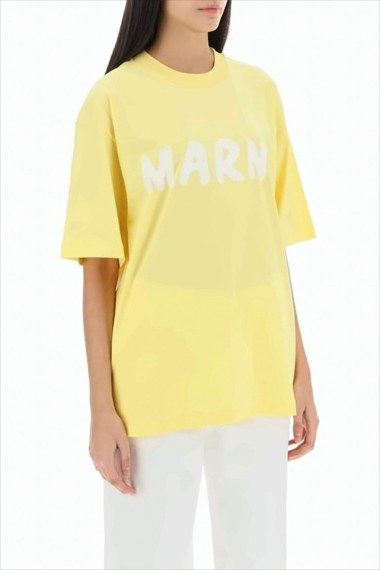 Relaxed-Fit Short-Sleeve T-Shirt with Bold Logo Print