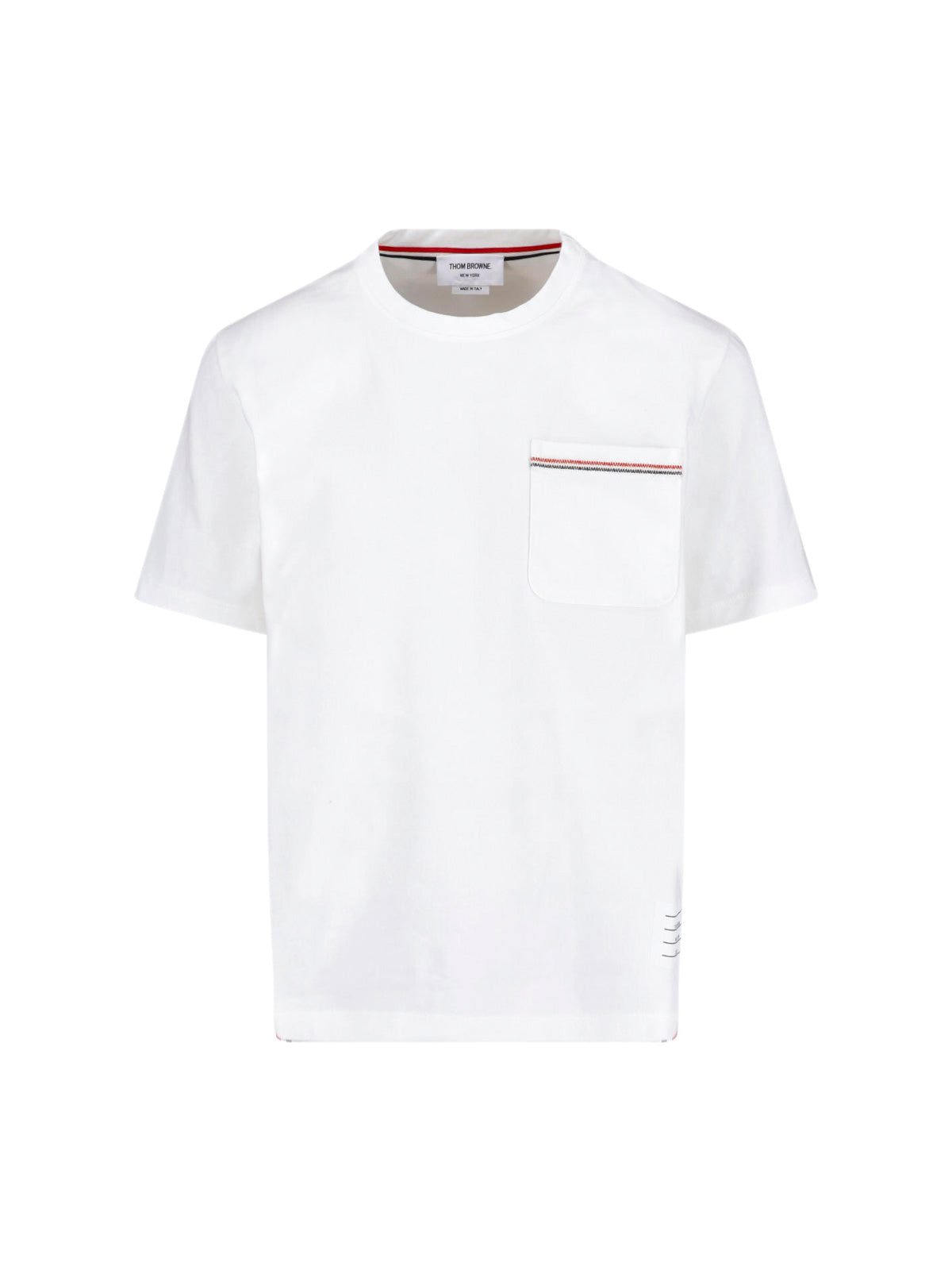 White Classic Crew Neck Cotton T-Shirt