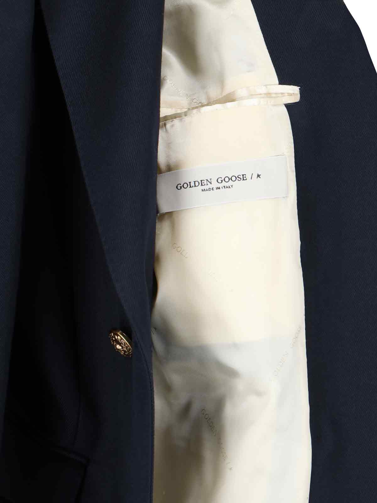 Double-Breasted Blazer – Blue