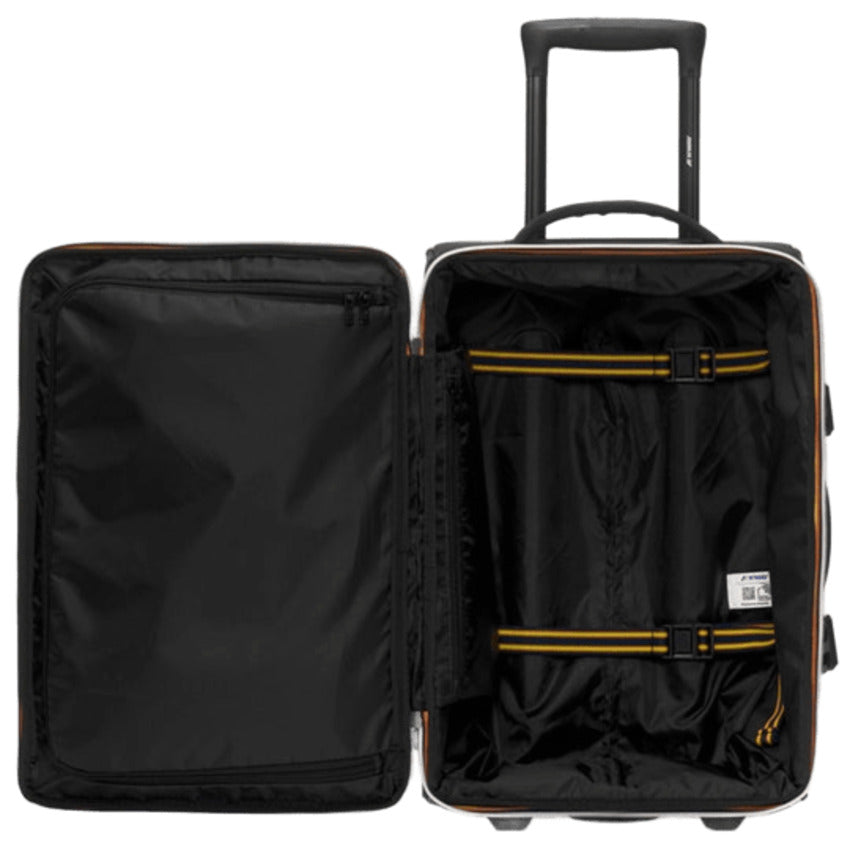 Black Ripstop Nylon Travel Trolley