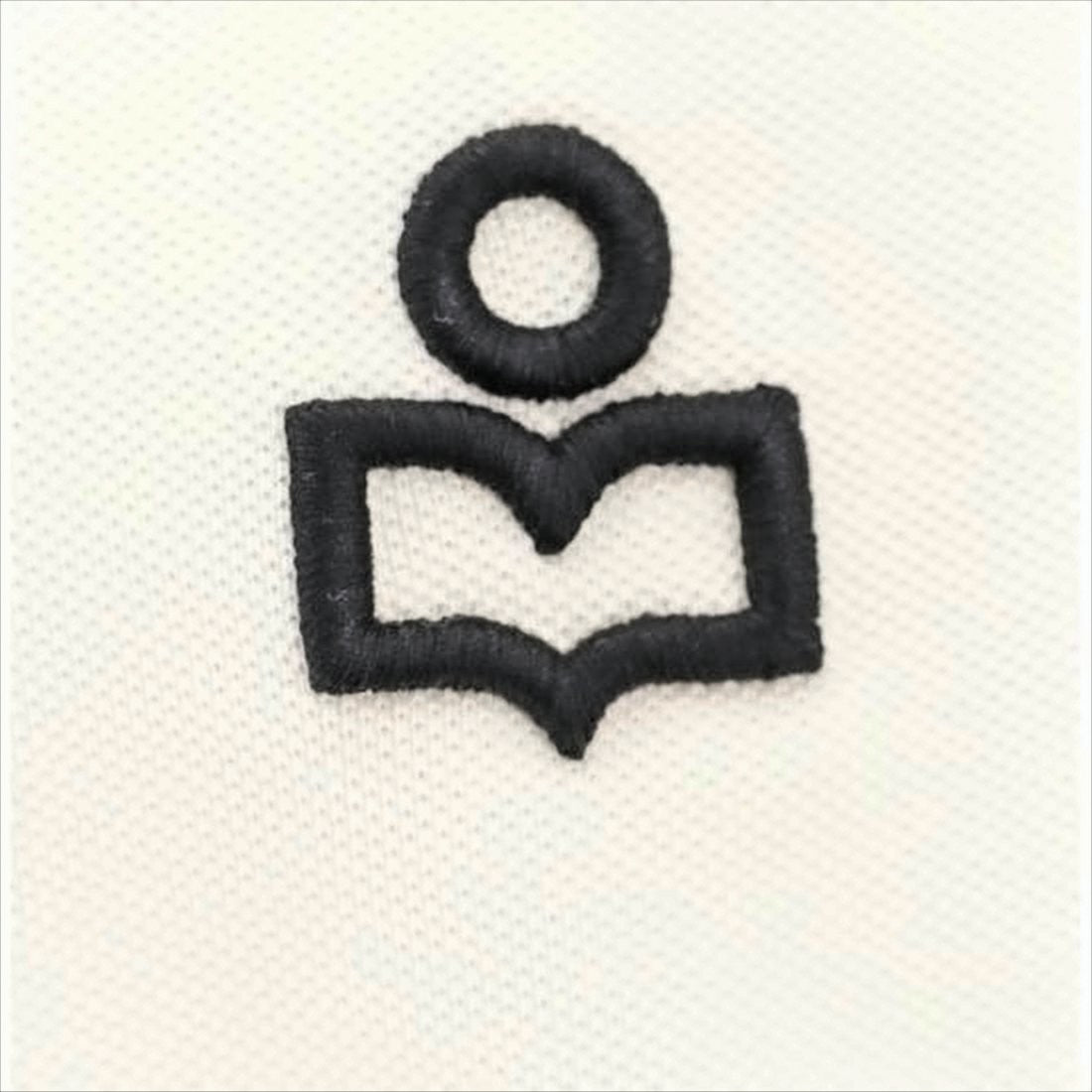 Minimalistyczna koszulka polo z krótkim rękawem z haftowanym logo