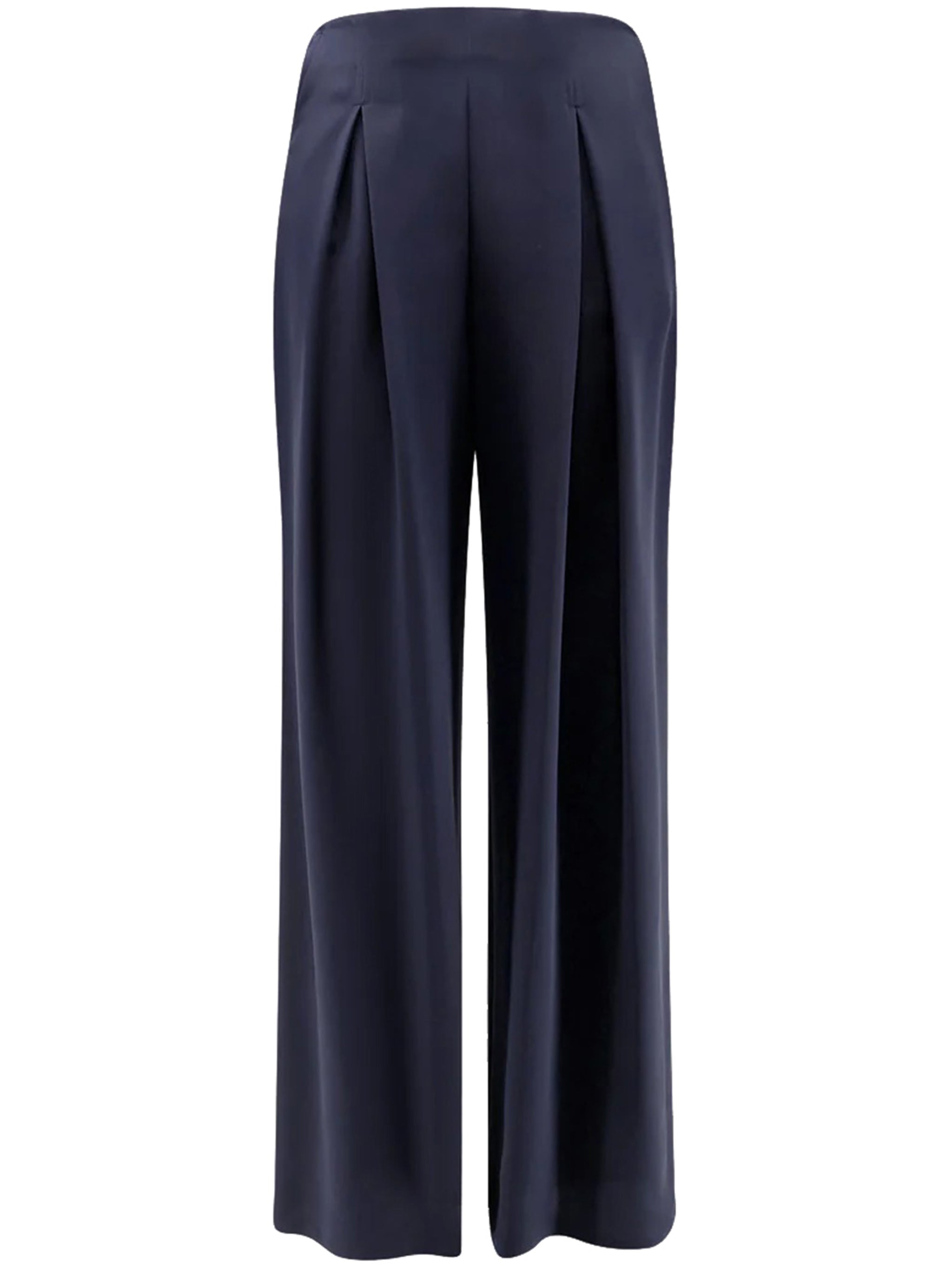 Blue Palude Wide-Leg Cropped Pants