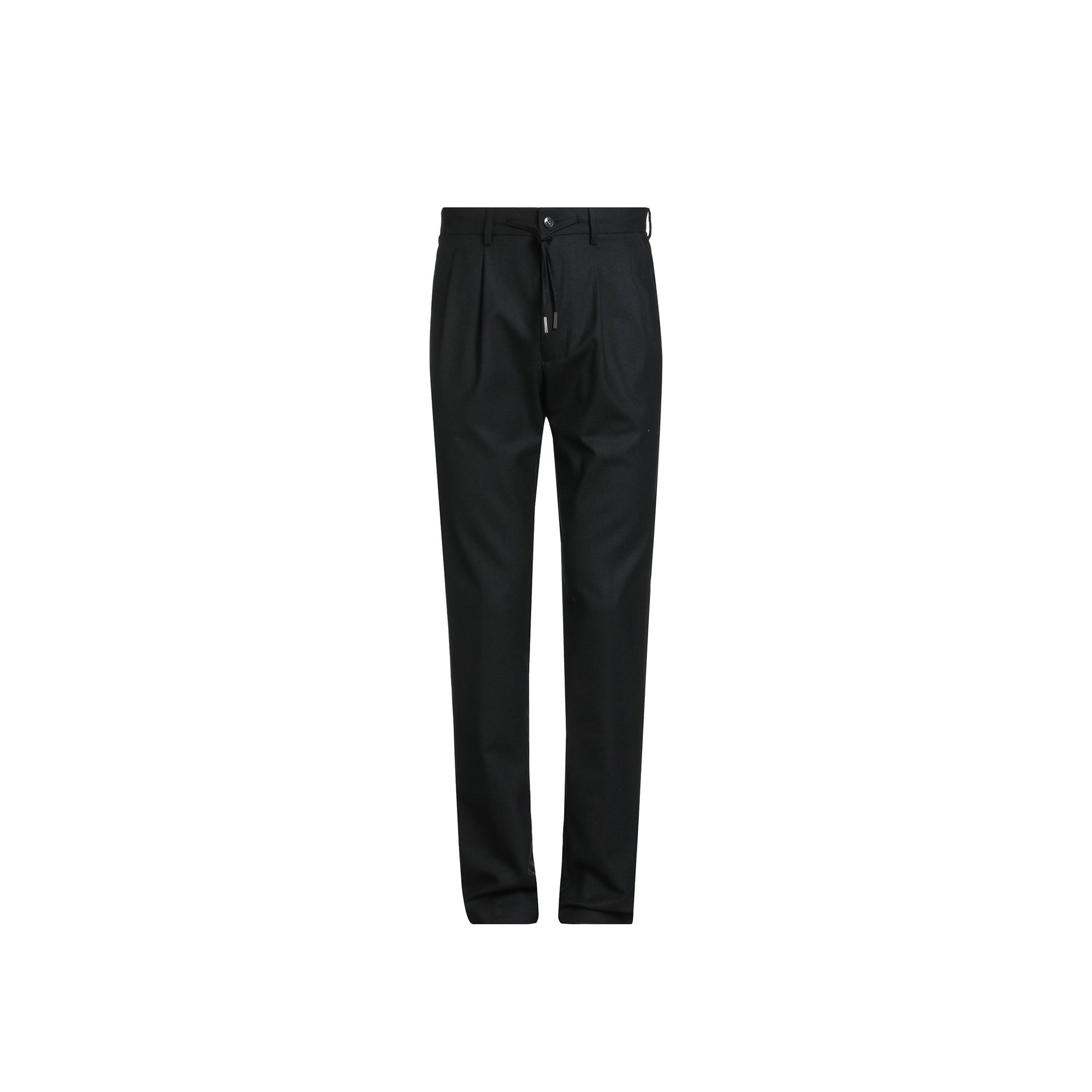 Straight-Leg Pants With Adjustable Drawstring Waist