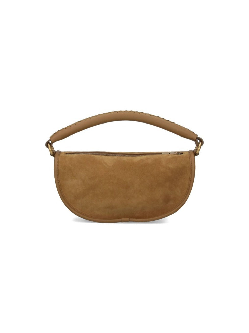 "B Clip" Shoulder Bag Brown