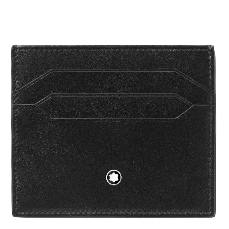 Black Wallet With Subtle Branding