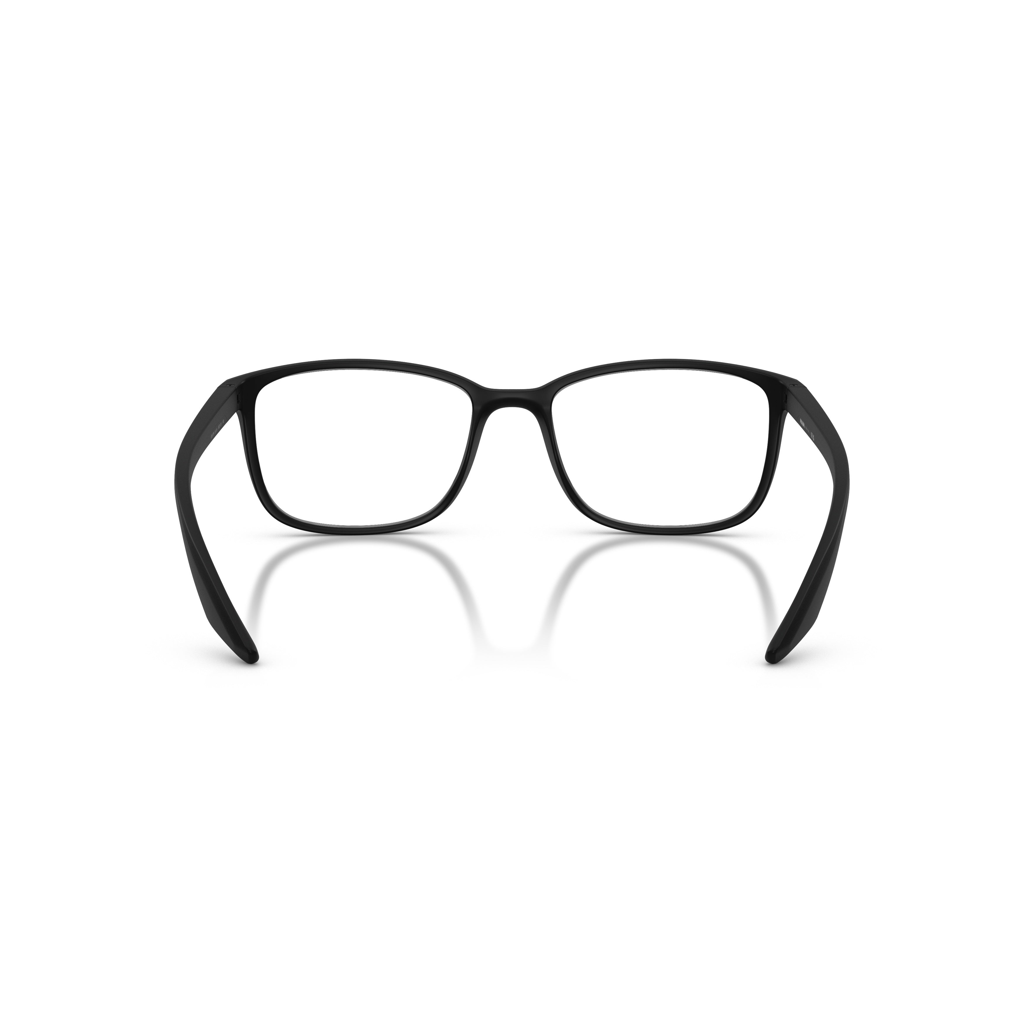 0ps 07rv Matte Black Rectangular Eyeglasses