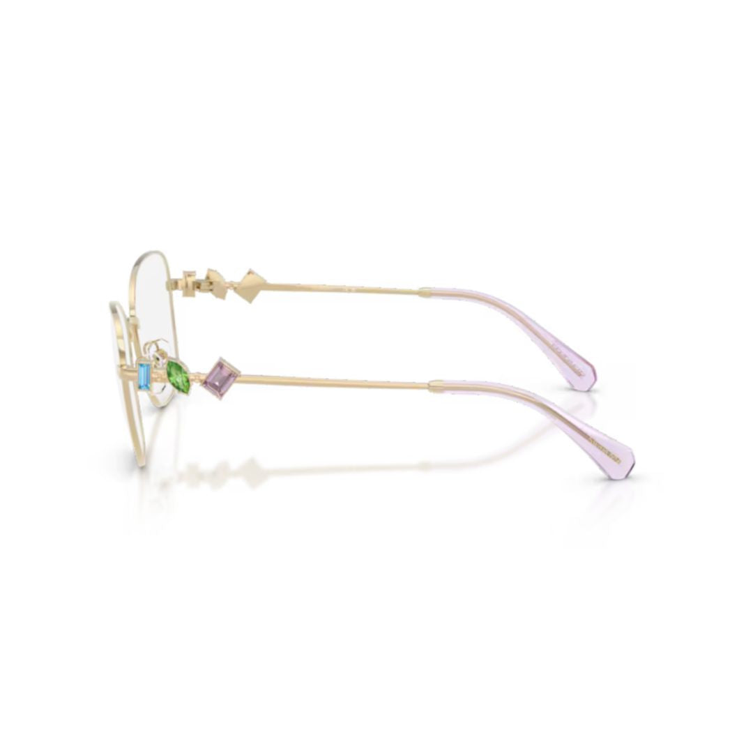 0sk1025 Delicate Gold-Tone Eyeglasses