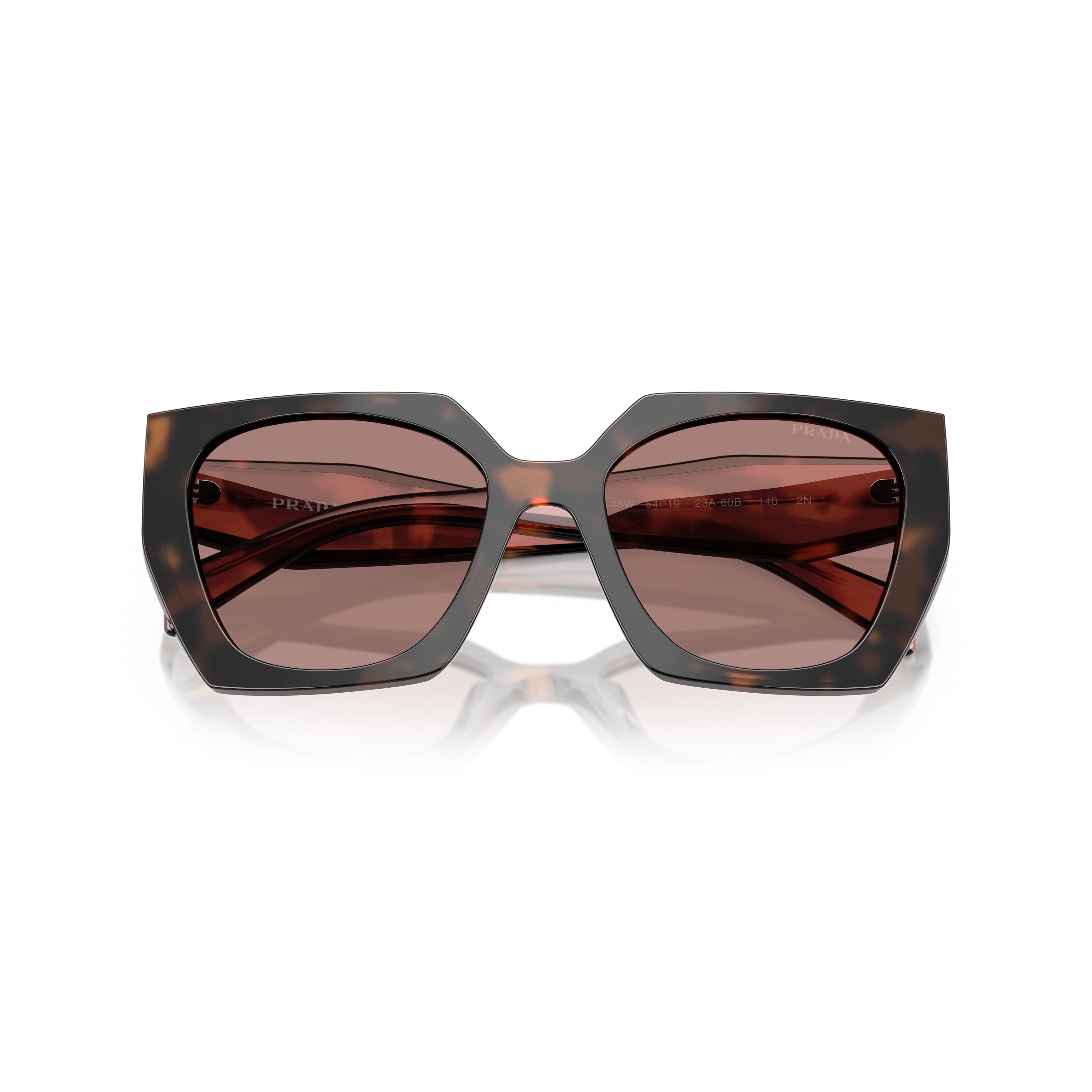 0pr 15ws Bold Oversized Tortoiseshell Frame Sunglasses