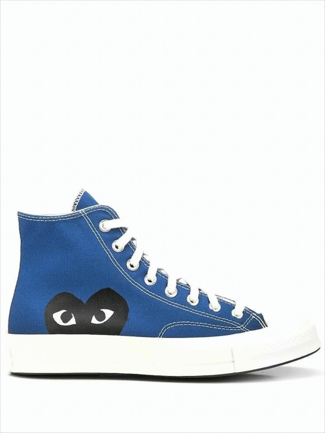 High-Top Sneakers with Distinctive Heart Graphic