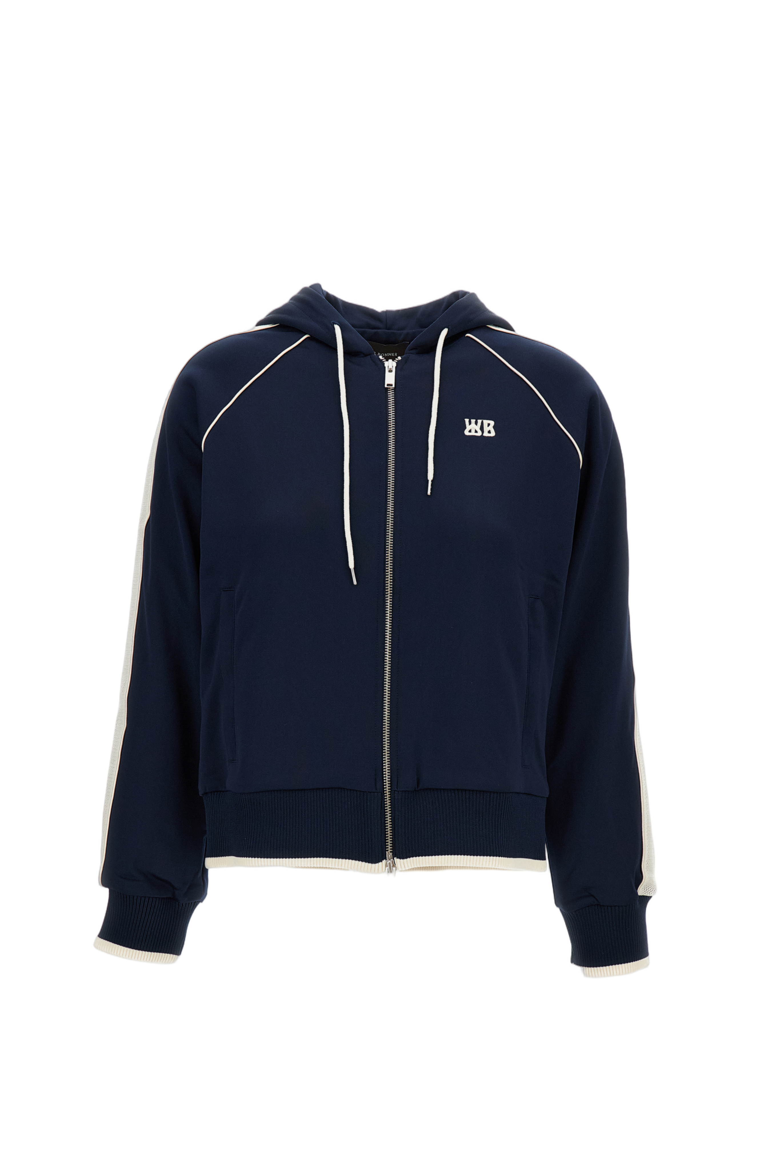 Anthem Blue Cotton-Blend Hoodie