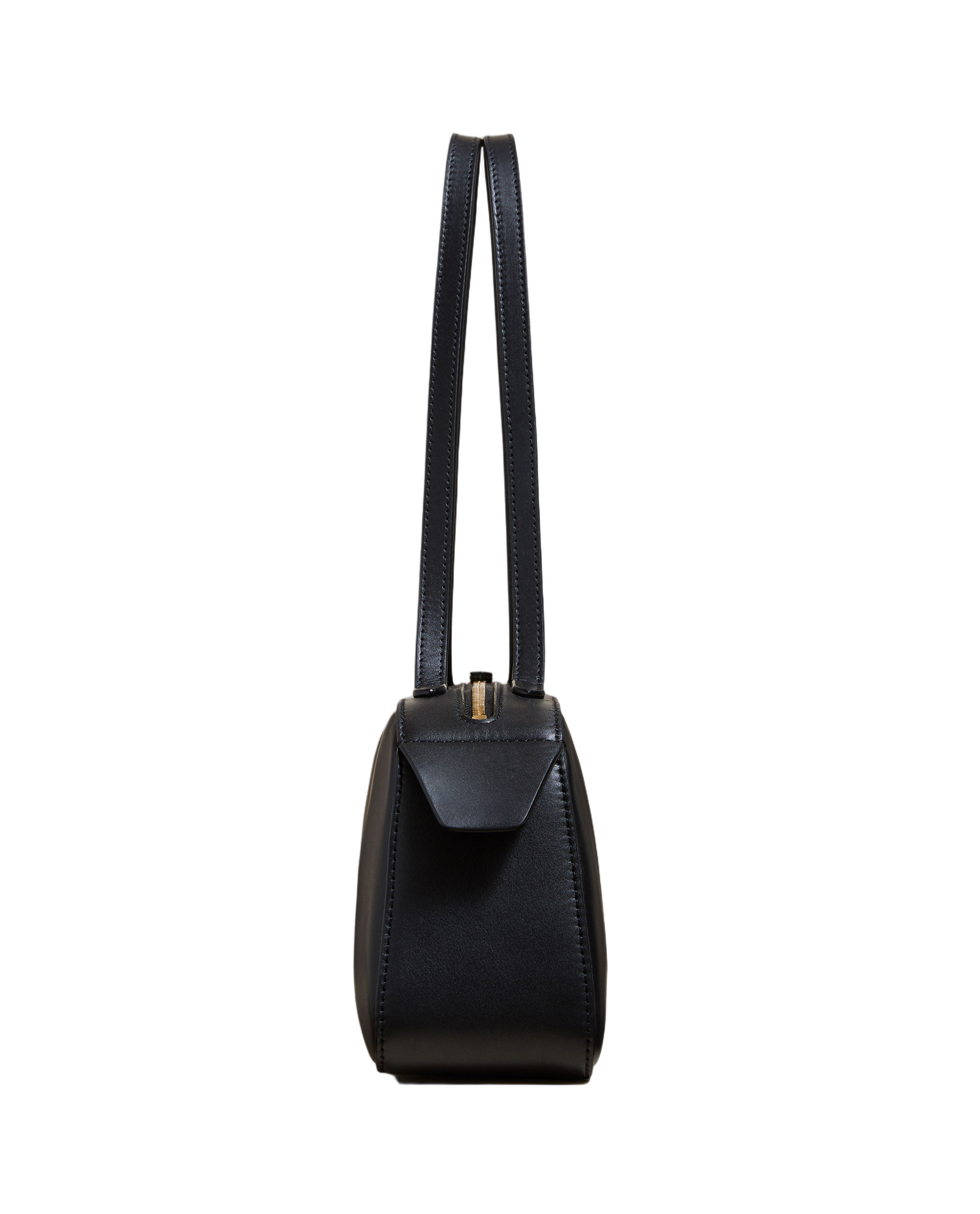 Refined Elongated Shoulder Bag With Double Straps