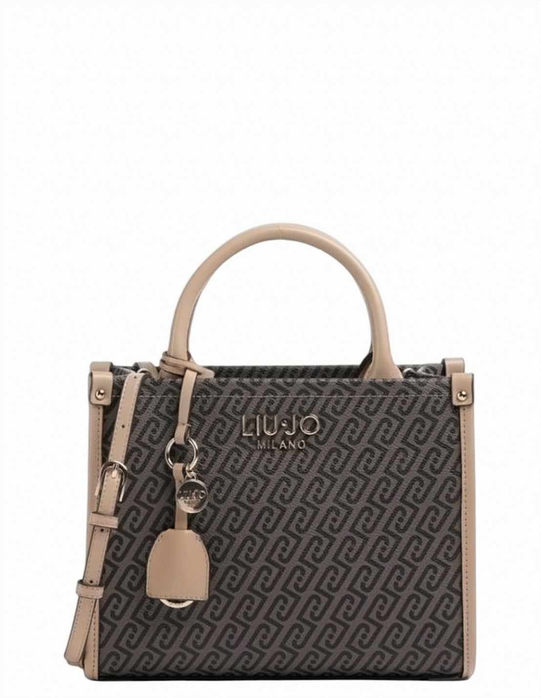 Logo Print Shoulder Bag