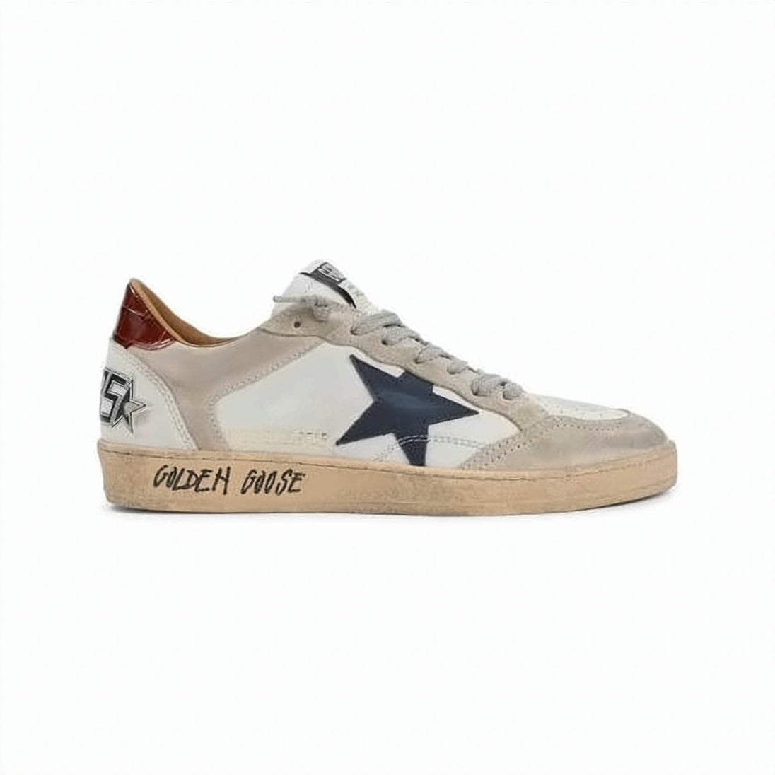 Distressed Low-Top Sneakers