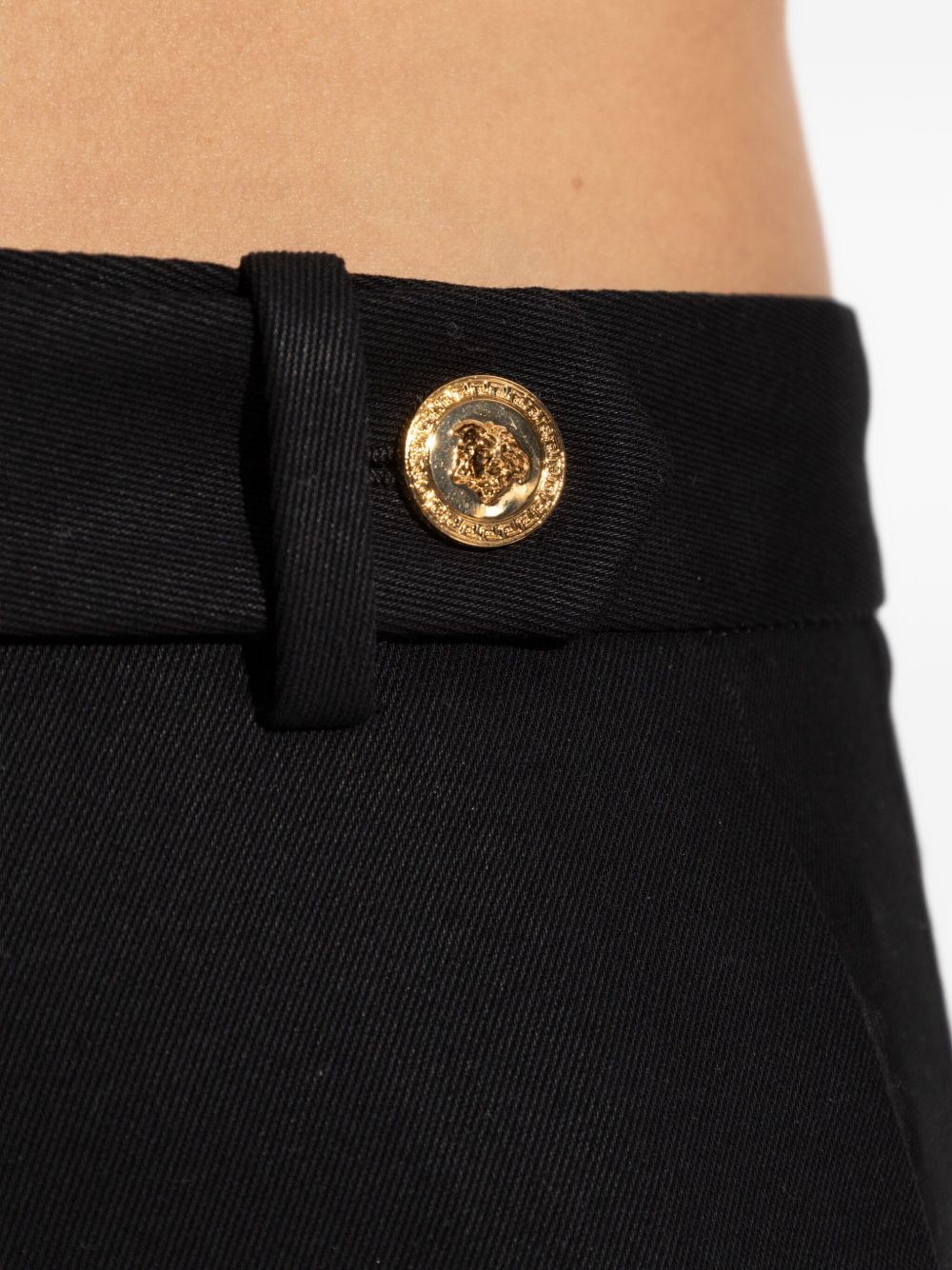 High-Waisted Wide-Leg Trousers