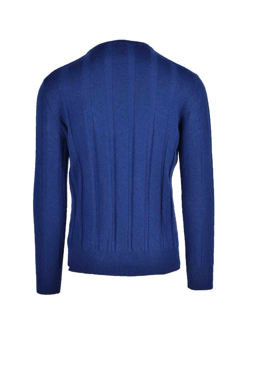Cashmere Sweater Blue Men