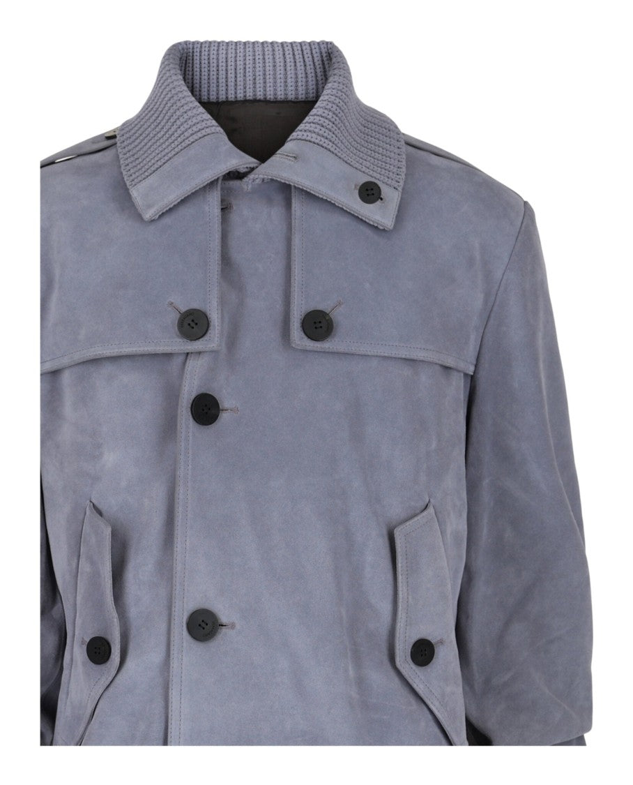 Suede Moto Jacket