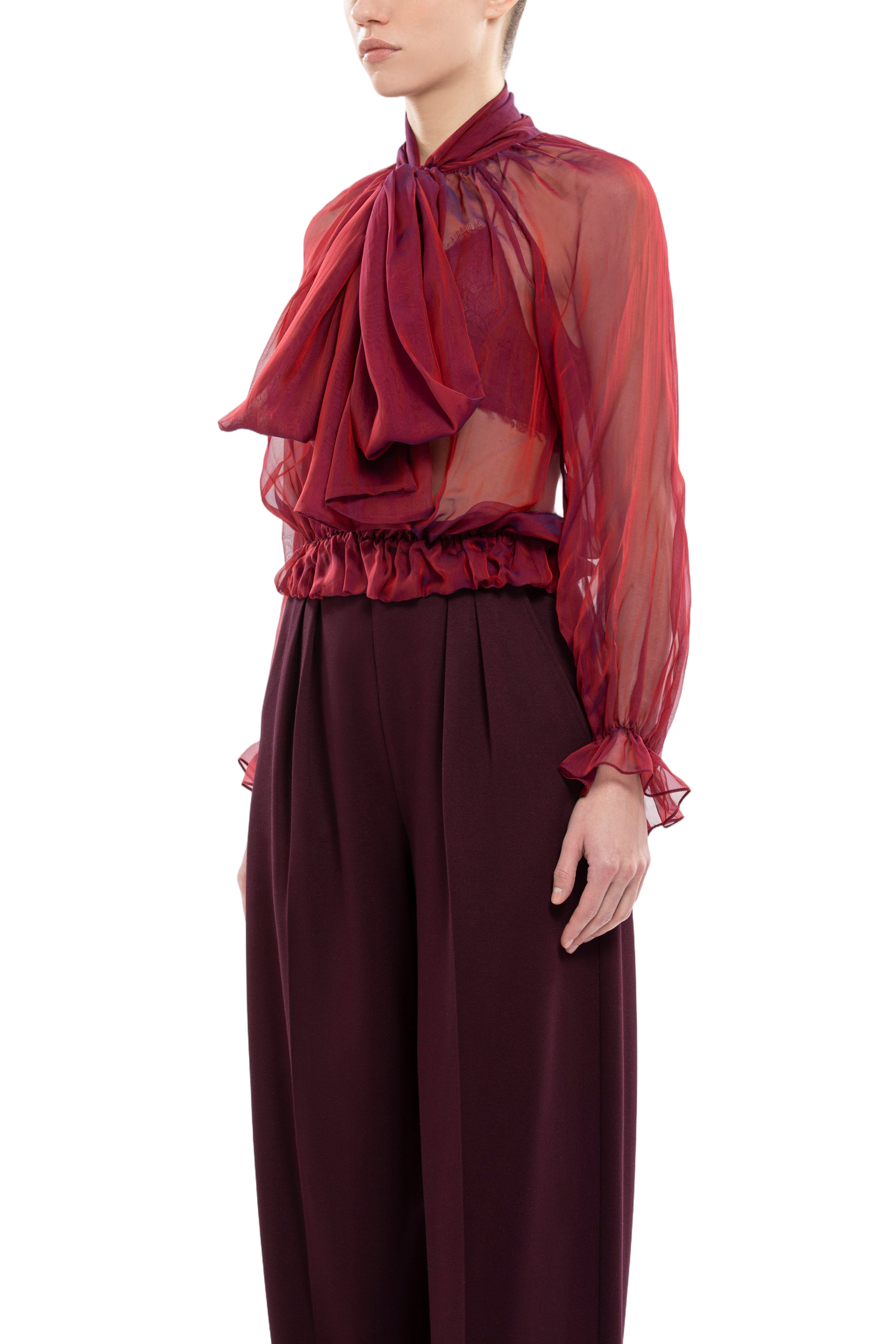 Pleated Pants