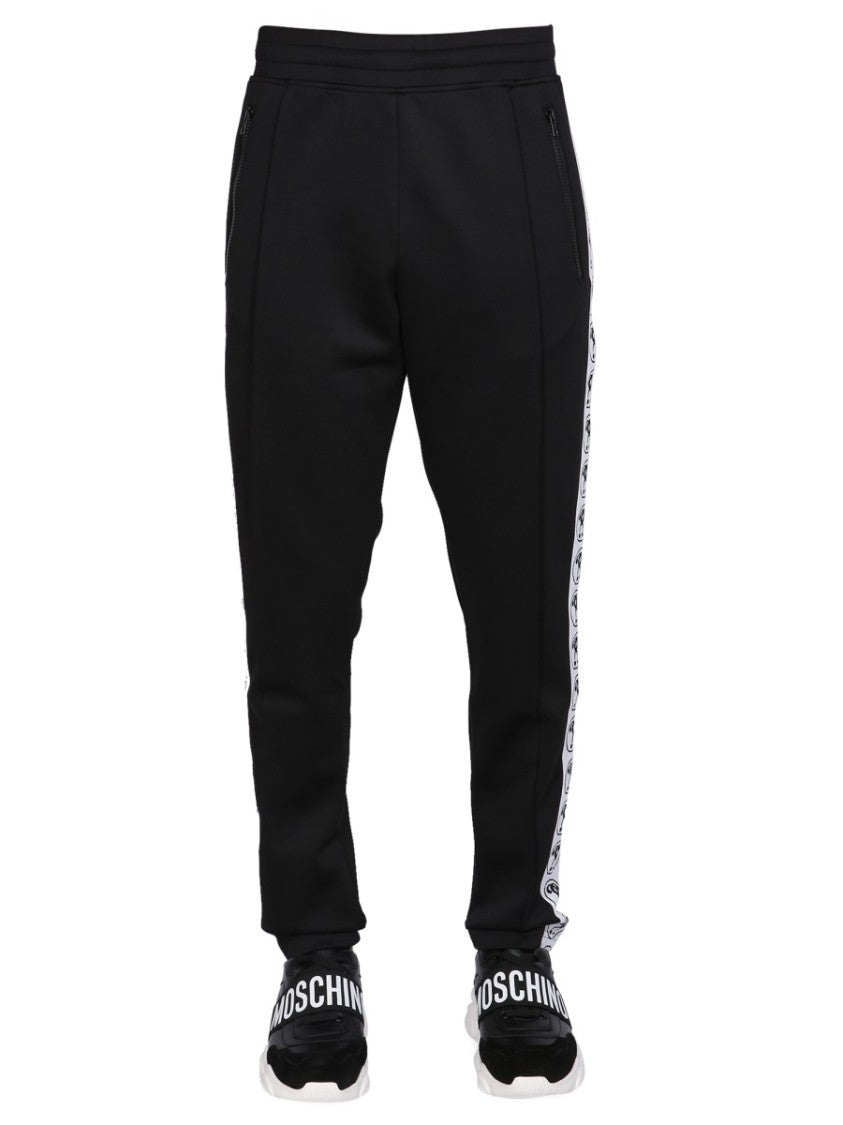 Tapered Black Jogging Pants